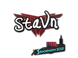 Artwork for Sticker | stavn | Stockholm 2021
