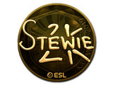 Artwork for Sticker | Stewie2K (Gold) | Katowice 2019
