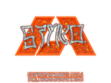 Artwork for Sticker | STYKO (Glitter) | Copenhagen 2024