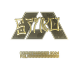 Artwork for Sticker | STYKO (Gold) | Copenhagen 2024