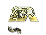 Artwork for Sticker | STYKO (Gold) | Paris 2023