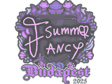 Artwork for Sticker | Summer | Budapest 2025