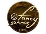 Artwork for Sticker | Summer (Gold) | Katowice 2019