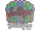 Sticker | SunPayus (Embroidered) | Budapest 2025