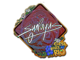 Artwork for Sticker | SunPayus (Glitter) | Rio 2022