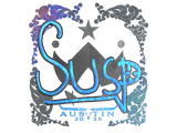 Artwork for Sticker | susp (Holo) | Austin 2025