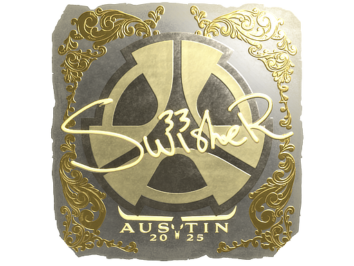 Sticker | Swisher | Austin 2025