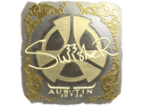 Artwork for Sticker | Swisher (Gold) | Austin 2025