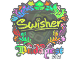 Artwork for Sticker | Swisher (Holo) | Budapest 2025