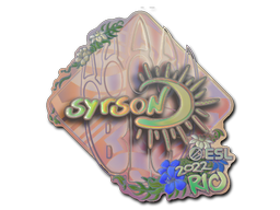 Sticker | syrsoN | Rio 2022