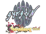 Artwork for Sticker | syrsoN (Holo) | Shanghai 2024