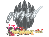 Artwork for Sticker | syrsoN | Shanghai 2024