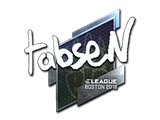 Artwork for Sticker | tabseN (Foil) | Boston 2018