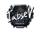 Artwork for Sticker | tabseN (Foil) | London 2018
