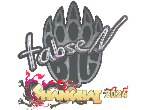 Sticker | tabseN (Glitter) | Shanghai 2024