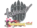 Artwork for Sticker | tabseN (Glitter) | Shanghai 2024