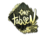 Artwork for Sticker | tabseN (Gold) | Rio 2022
