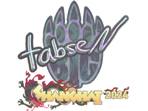 Sticker | tabseN (Holo) | Shanghai 2024