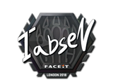 Artwork for Sticker | tabseN | London 2018