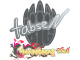 Artwork for Sticker | tabseN | Shanghai 2024