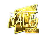 Artwork for Sticker | TACO (Gold) | Atlanta 2017