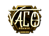 Artwork for Sticker | TACO (Gold) | London 2018