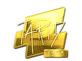 Artwork for Sticker | tarik (Gold) | Atlanta 2017