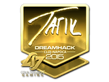 Artwork for Sticker | tarik (Gold) | Cluj-Napoca 2015