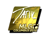 Artwork for Sticker | tarik (Gold) | MLG Columbus 2016