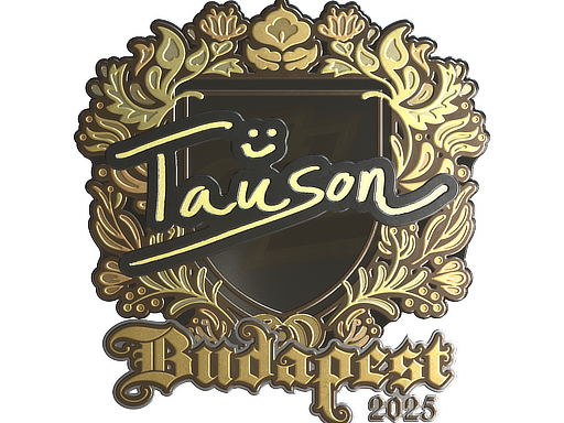 Sticker | Tauson (Gold) | Budapest 2025