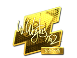 Artwork for Sticker | TaZ (Gold) | Atlanta 2017