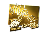 Artwork for Sticker | TaZ (Gold) | Cologne 2015