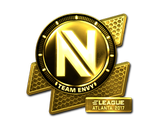 Artwork for Sticker | Team EnVyUs (Gold) | Atlanta 2017