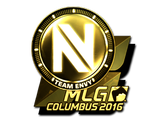 Artwork for Sticker | Team EnVyUs (Gold) | MLG Columbus 2016