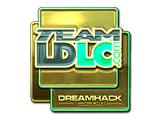 Artwork for Sticker | Team LDLC.com (Gold) | DreamHack 2014