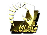 Artwork for Sticker | Team Liquid (Gold) | MLG Columbus 2016
