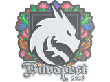 Artwork for Sticker | Team Spirit (Embroidered) | Budapest 2025
