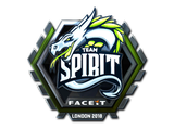 Artwork for Sticker | Team Spirit (Foil) | London 2018