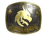 Artwork for Sticker | Team Spirit (Gold) | Austin 2025