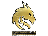 Artwork for Sticker | Team Spirit (Gold) | Copenhagen 2024