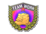 Artwork for Sticker | Teamwork (Holo)