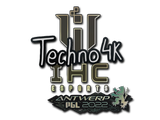 Artwork for Sticker | Techno4K | Antwerp 2022