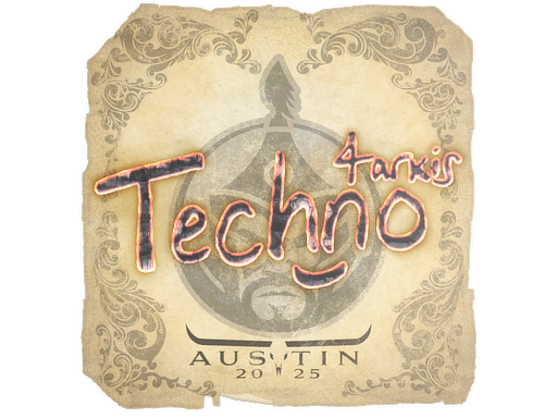 Sticker | Techno4K | Austin 2025