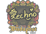 Artwork for Sticker | Techno4K | Budapest 2025