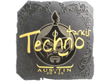 Artwork for Sticker | Techno4K (Foil) | Austin 2025