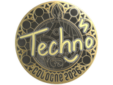 Artwork for Sticker | Techno4K (Gold) | Cologne 2026