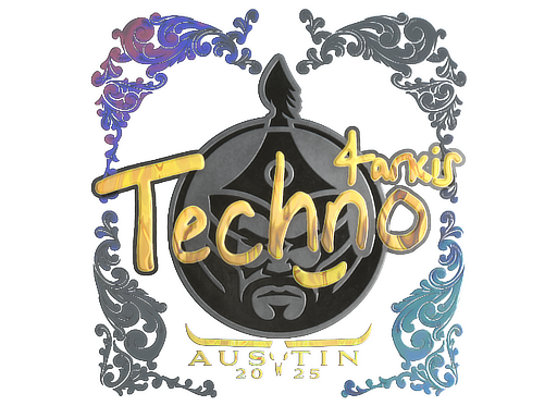 Sticker | Techno4K (Holo) | Austin 2025