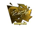 Artwork for Sticker | TENZKI (Gold) | Cologne 2016