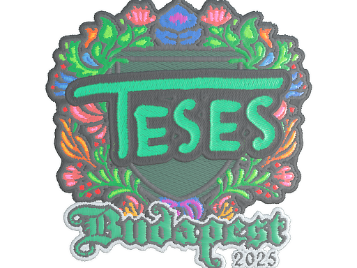 Sticker | TeSeS (Embroidered) | Budapest 2025