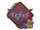 Artwork for Sticker | TeSeS (Glitter) | Rio 2022